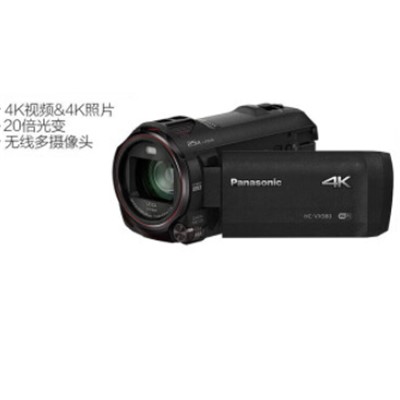 松下 VX980 通用攝像機(jī) ，4K像素、20倍光學(xué)變焦